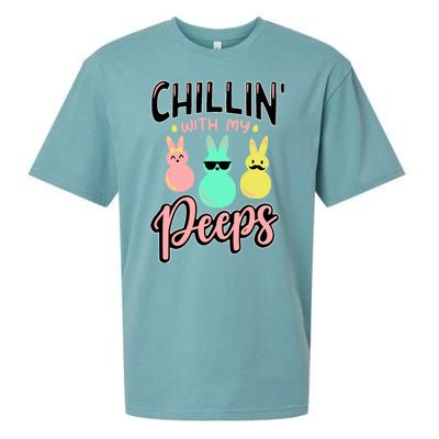 Chillin With My Peeps Spring Sueded Cloud Jersey T-Shirt