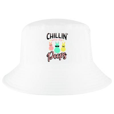 Chillin With My Peeps Spring Cool Comfort Performance Bucket Hat