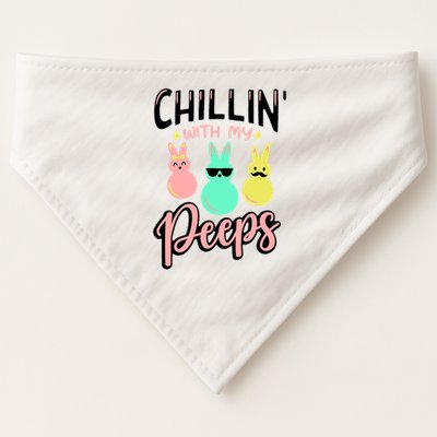 Chillin With My Peeps Spring USA-Made Doggie Bandana