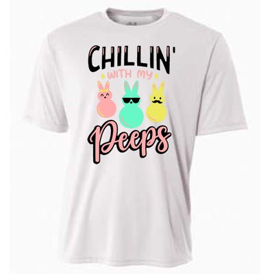 Chillin With My Peeps Spring Cooling Performance Crew T-Shirt