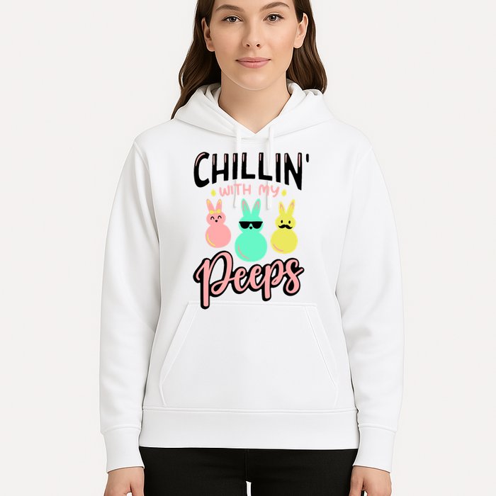 Chillin With My Peeps Spring Hoodie