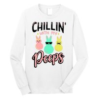 Chillin With My Peeps Spring Long Sleeve Shirt