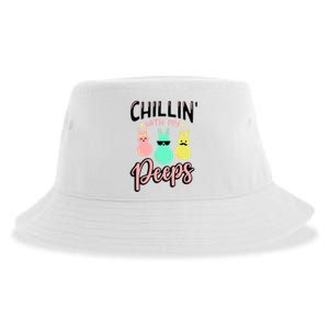 Chillin With My Peeps Spring Sustainable Bucket Hat