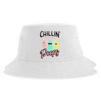 Chillin With My Peeps Spring Sustainable Bucket Hat