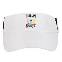 Chillin With My Peeps Spring Adult Drive Performance Visor