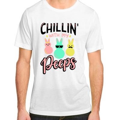 Chillin With My Peeps Spring Adult ChromaSoft Performance T-Shirt