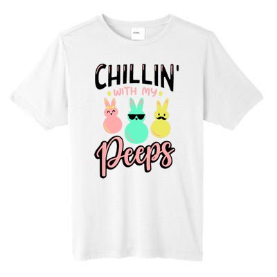 Chillin With My Peeps Spring Tall Fusion ChromaSoft Performance T-Shirt