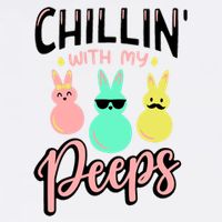 Chillin With My Peeps Spring Premium T-Shirt