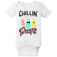 Chillin With My Peeps Spring Baby Bodysuit