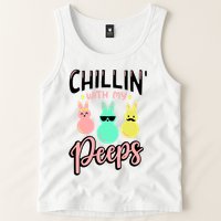 Chillin With My Peeps Spring Tank Top