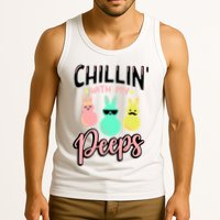 Chillin With My Peeps Spring Tank Top