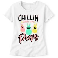 Chillin With My Peeps Spring Womens T-Shirt