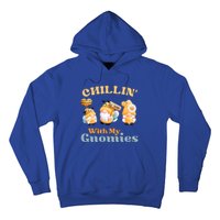 Chillin With My Gnomies Garden Gnomes With Bees Gift Hoodie