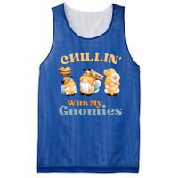 Chillin With My Gnomies Garden Gnomes With Bees Gift Mesh Reversible Basketball Jersey Tank