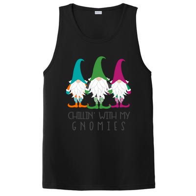 Chillin With My Gnomies Garden Gnome Christmas Lawn Care Gift PosiCharge Competitor Tank