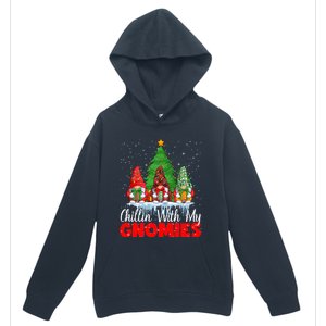 Chillin With My Gnomies Matching Family Christmas Gnome Funny Gift Urban Pullover Hoodie