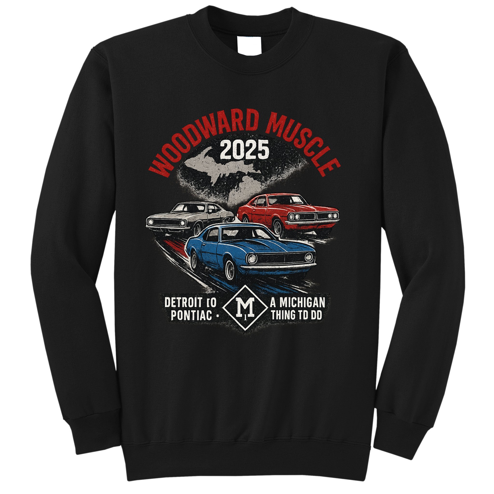 Classic Woodward Muscle 2025 Sweatshirt