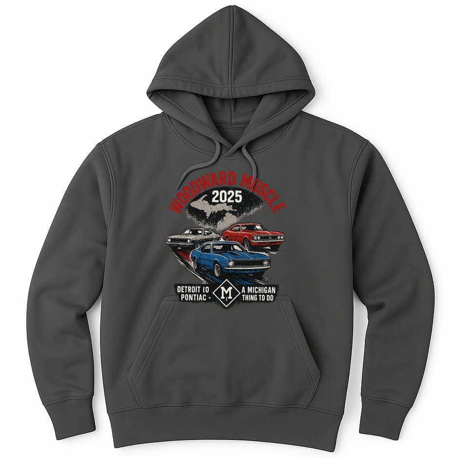 Classic Woodward Muscle 2025 Hoodie