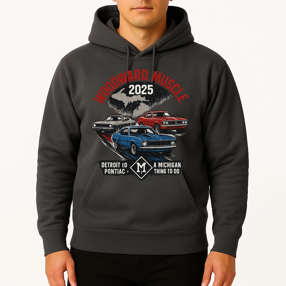 Classic Woodward Muscle 2025 Hoodie
