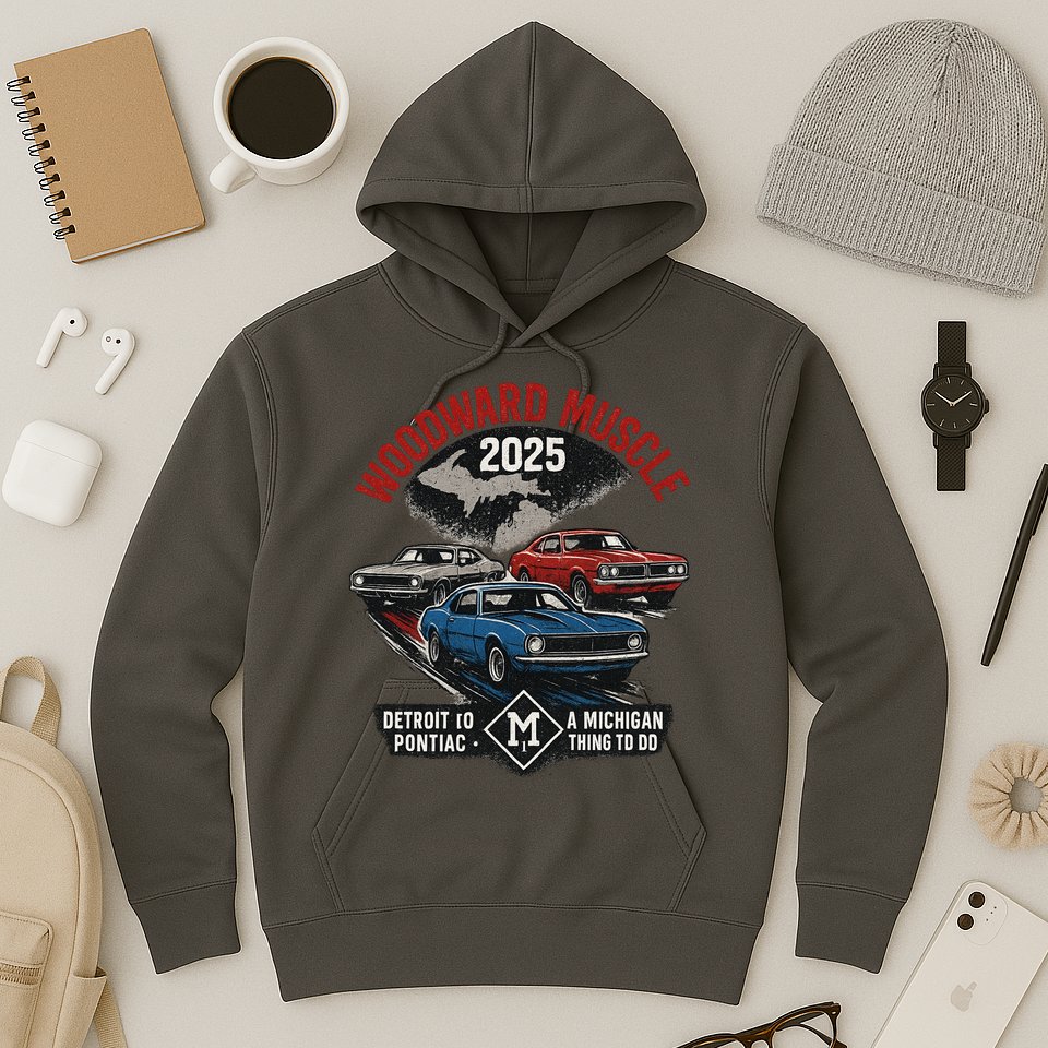 Classic Woodward Muscle 2025 Hoodie