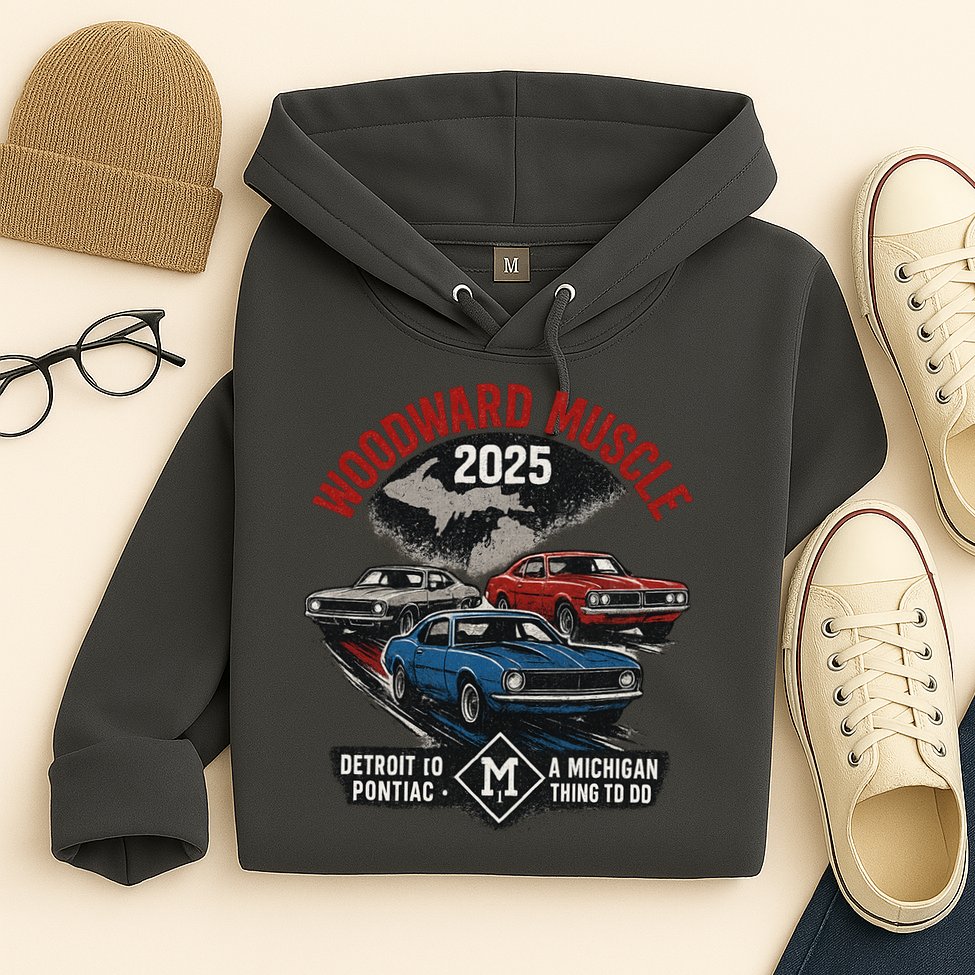 Classic Woodward Muscle 2025 Hoodie