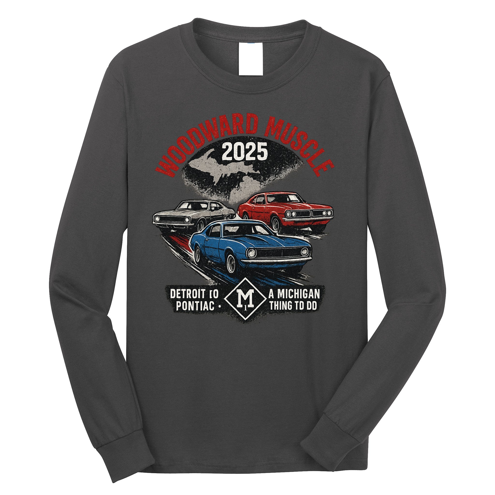 Classic Woodward Muscle 2025 Long Sleeve Shirt