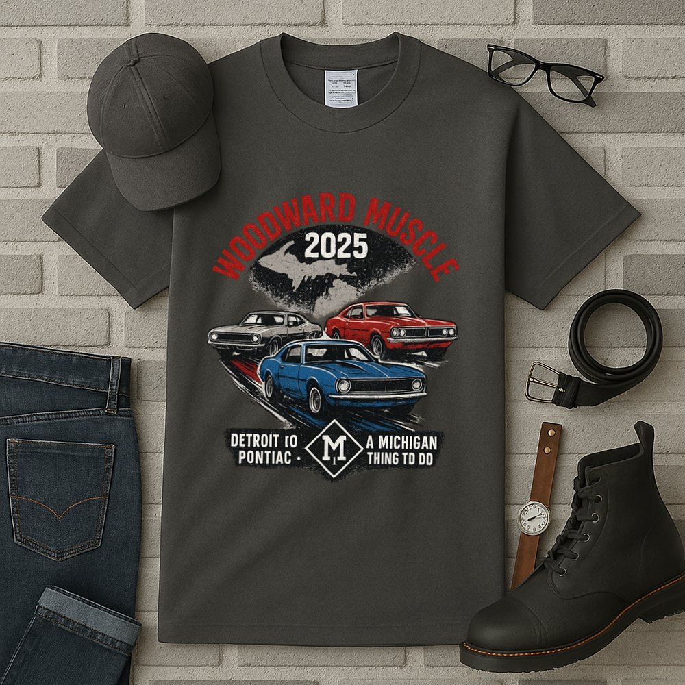 Classic Woodward Muscle 2025 Tall T-Shirt