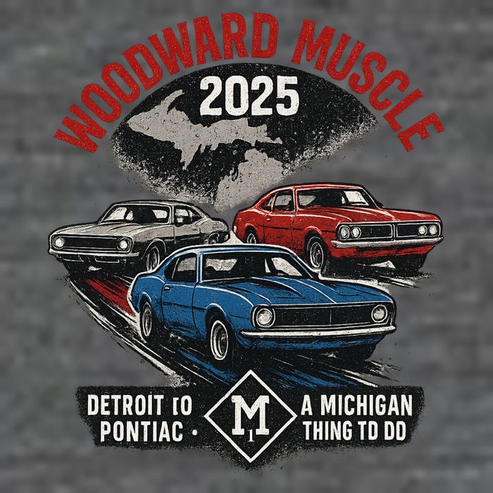 Classic Woodward Muscle 2025 Tall T-Shirt