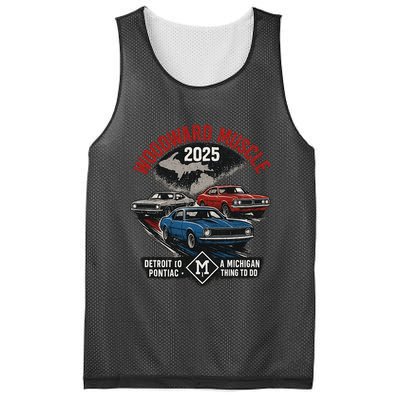 Classic Woodward Muscle 2025 Mesh Reversible Basketball Jersey Tank