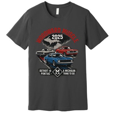 Classic Woodward Muscle 2025 Premium T-Shirt