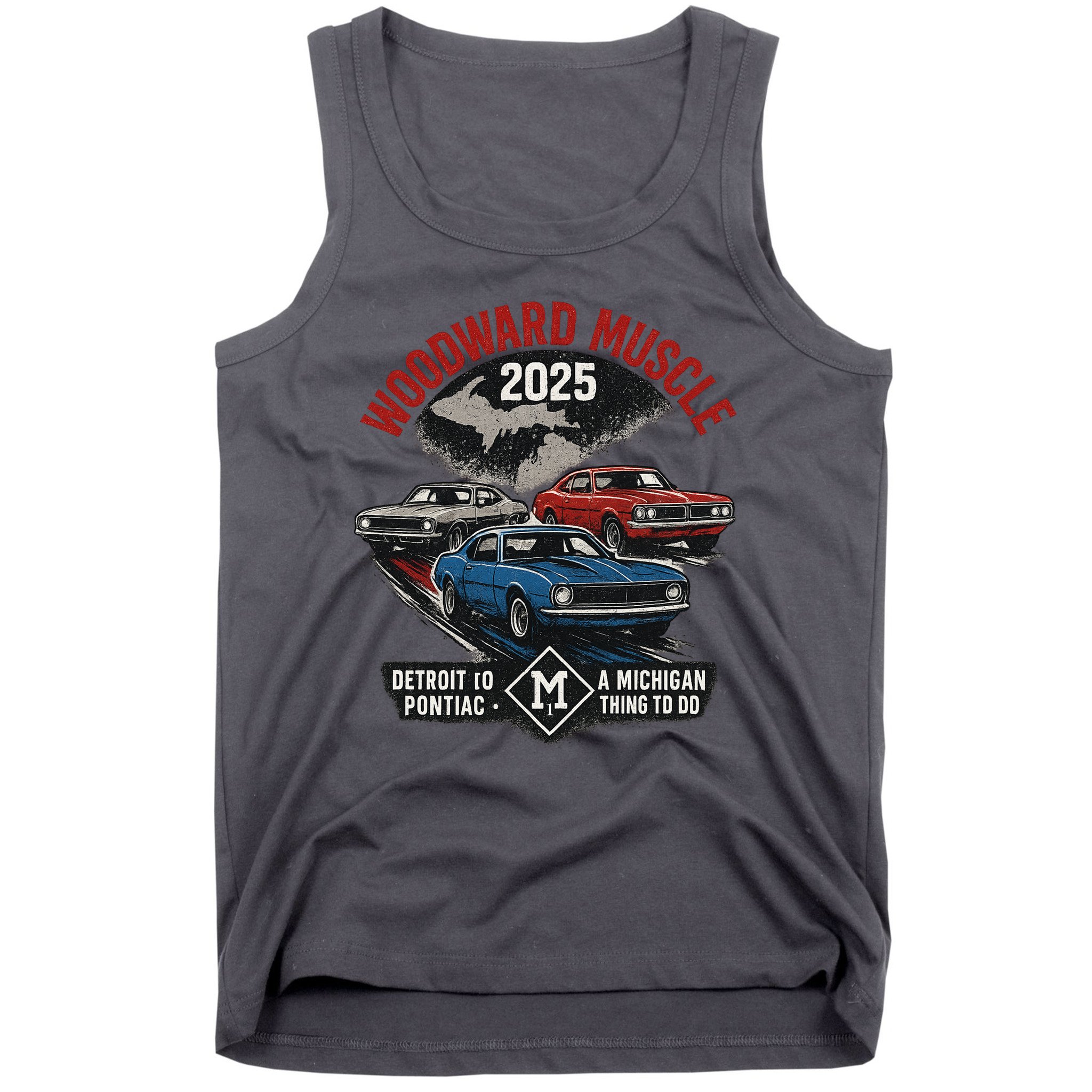 Classic Woodward Muscle 2025 Tank Top