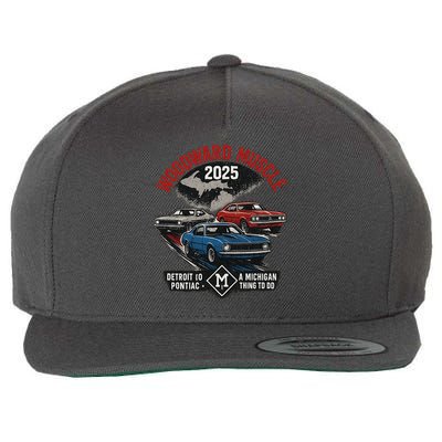 Classic Woodward Muscle 2025 Wool Snapback Cap