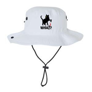 Cat What Murderous Black Cat With Knife Halloween Legacy Cool Fit Booney Bucket Hat