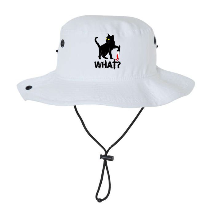 Cat What Murderous Black Cat With Knife Halloween Legacy Cool Fit Booney Bucket Hat