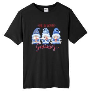 Chillin With My Gnomies Funny Gnome Christmas Meaningful Gift Tall Fusion ChromaSoft Performance T-Shirt