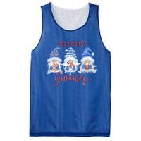 Chillin With My Gnomies Funny Gnome Christmas Meaningful Gift Mesh Reversible Basketball Jersey Tank