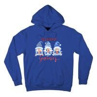 Chillin With My Gnomies Funny Gnome Christmas Meaningful Gift Tall Hoodie