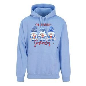 Chillin With My Gnomies Funny Gnome Christmas Meaningful Gift Unisex Surf Hoodie