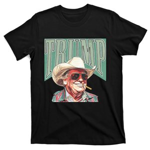 Cowboy Western Make America Great Trump Daddy T-Shirt