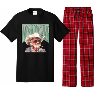 Cowboy Western Make America Great Trump Daddy Pajama Set