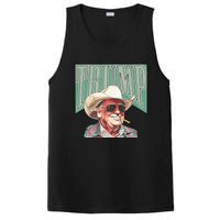 Cowboy Western Make America Great Trump Daddy PosiCharge Competitor Tank