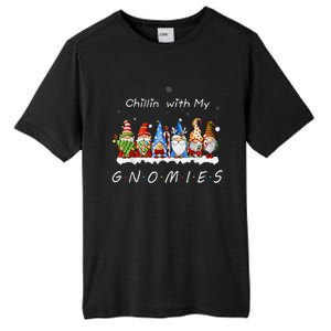 Chillin With My Gnomies Funny Gnome Christmas Pamajas Family Tall Fusion ChromaSoft Performance T-Shirt