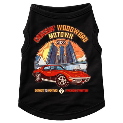 Cruisin Woodward Motown Detroit To Pontiac A Michigan Tradition Doggie Tank