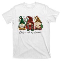 Chillin With My Gnomies Matching Family Christmas Gnome T-Shirt