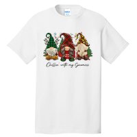 Chillin With My Gnomies Matching Family Christmas Gnome Tall T-Shirt