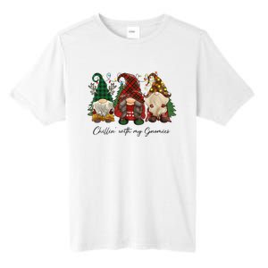 Chillin With My Gnomies Matching Family Christmas Gnome Tall Fusion ChromaSoft Performance T-Shirt