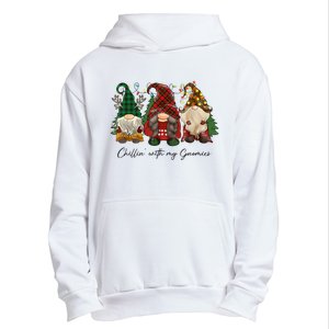 Chillin With My Gnomies Matching Family Christmas Gnome Urban Pullover Hoodie