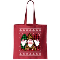 Chillin With My Gnomies Gnomes In Pajamas Ugly Christmas Bag