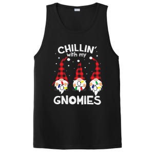 Chillin With My Gnomies Funny Gnome Christmas Pamajas Family Cute PosiCharge Competitor Tank