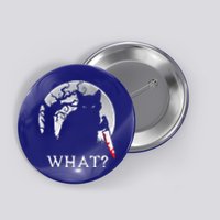 Cat What Murderous Black Cat With Knife Halloween Costume Button